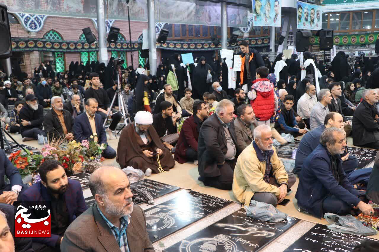 مراسم وداع با شهید مدافع حرم محمدرضا یعقوبی درگلزار شهدای رشت