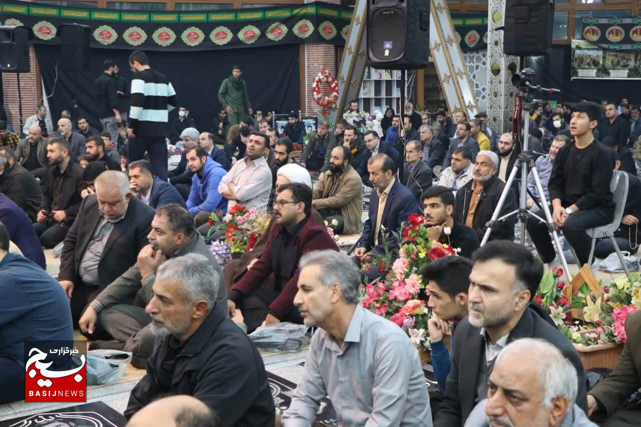 مراسم وداع با شهید مدافع حرم محمدرضا یعقوبی درگلزار شهدای رشت