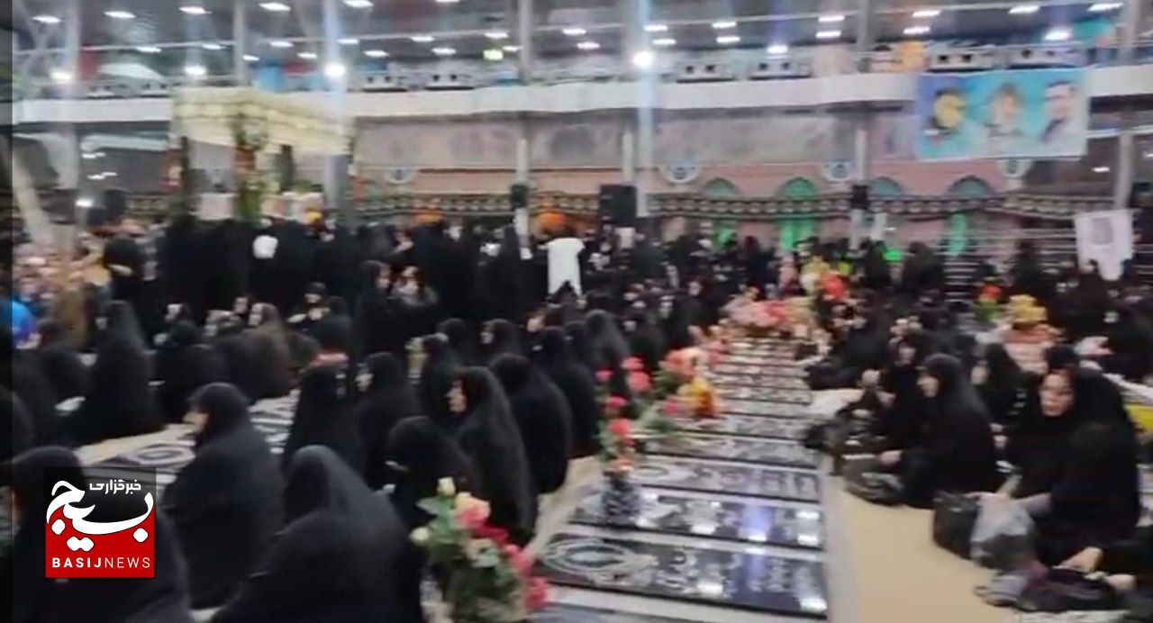 مراسم وداع با شهید مدافع حرم محمدرضا یعقوبی درگلزار شهدای رشت