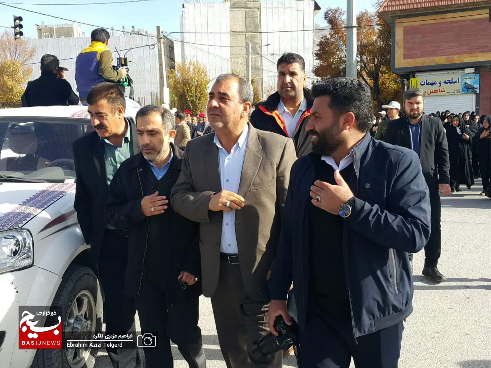 تشییع باشکوه پیکر جانباز شهید سید علی فردوسیان در یاسوج +( تصاویر)