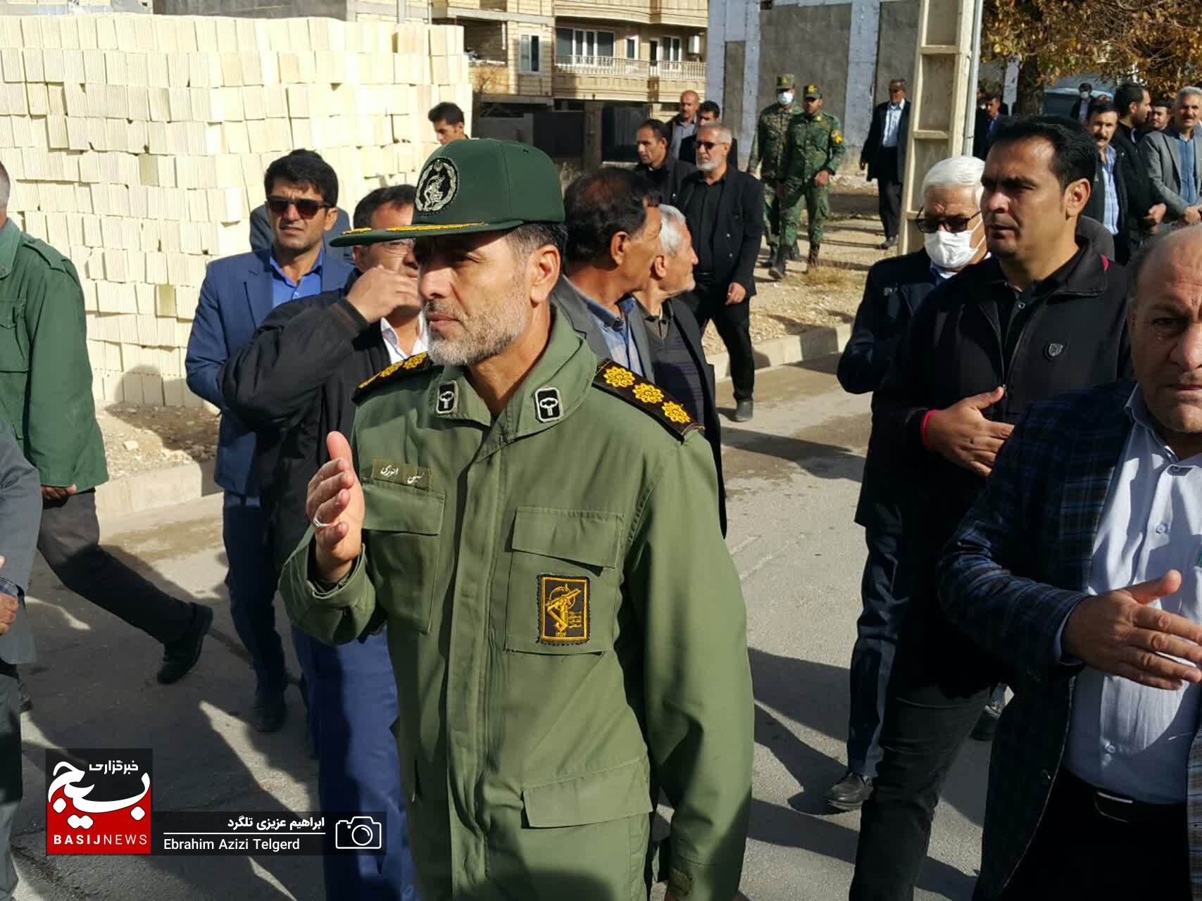تشییع باشکوه پیکر جانباز شهید سید علی فردوسیان در یاسوج +( تصاویر)