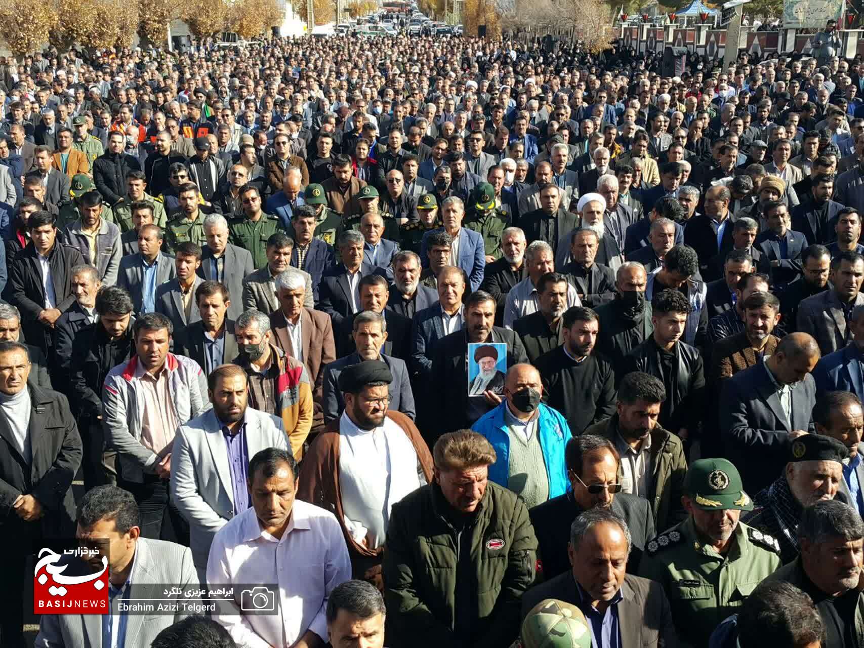تشییع باشکوه پیکر جانباز شهید سید علی فردوسیان در یاسوج +( تصاویر)