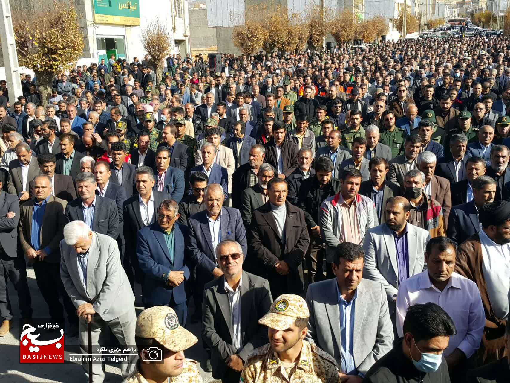 تشییع باشکوه پیکر جانباز شهید سید علی فردوسیان در یاسوج +( تصاویر)