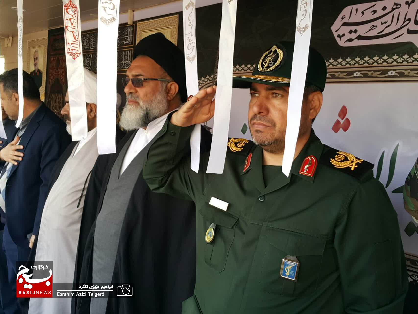 تشییع باشکوه پیکر جانباز شهید سید علی فردوسیان در یاسوج +( تصاویر)
