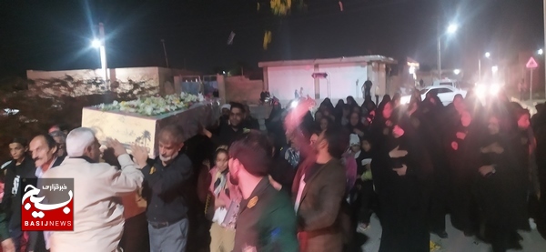 شهید گمنام مهمان مردم روستای محمدعامری شد شهید گمنام مهمان مردم روستای محمدعامری شد