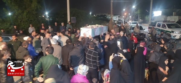 شهید گمنام مهمان مردم روستای محمدعامری شد شهید گمنام مهمان مردم روستای محمدعامری شد