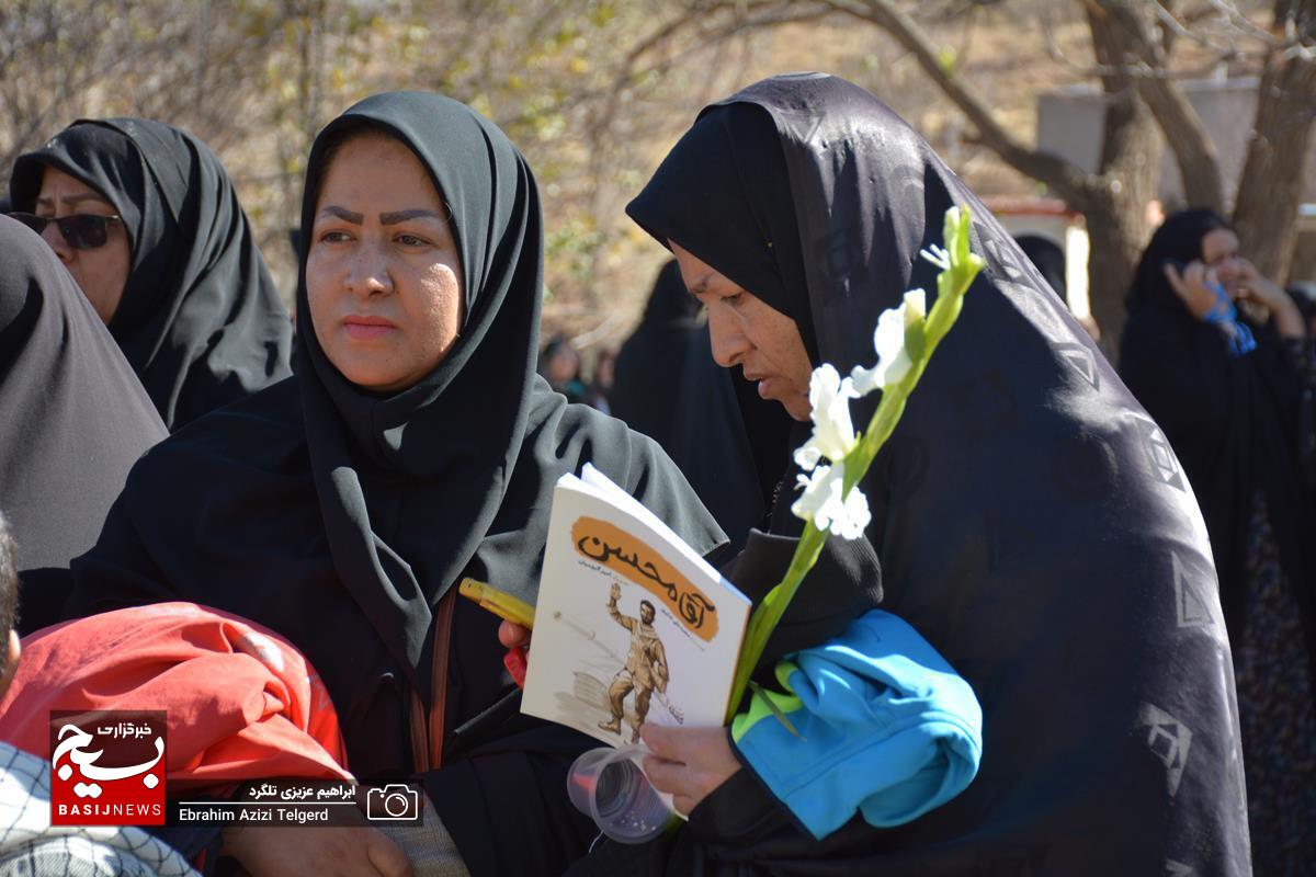 آیین معنوی حرم تا حرم در جوار امامزاده مختار یاسوج + (تصاویر )