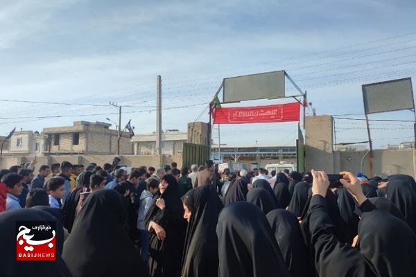 استقبال از شهید گمنام در بندرریگ استقبال از شهید گمنام در بندرریگ