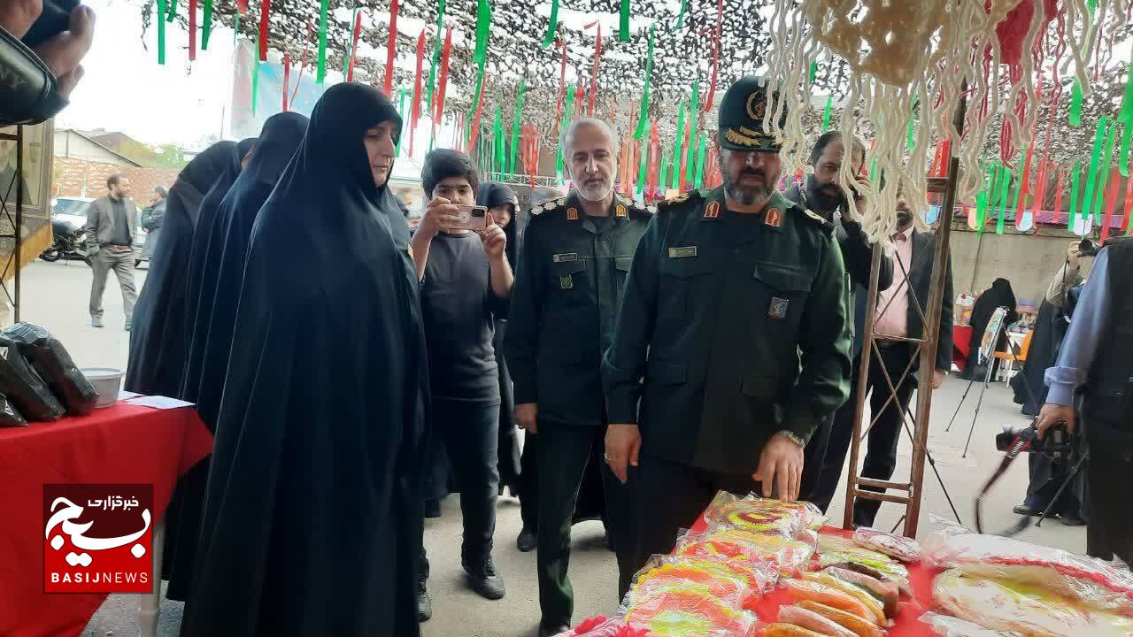 افتتاح نمایشگاه جشنواره شمیم علوی