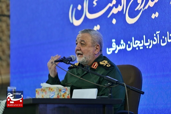بسیجیان ربیّ رهبر انقلاب هستند/ اسرائیل هیمنه پوشالی خود را منهدم کرد
