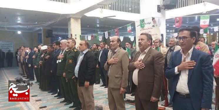 اجتماع بزرگ بسیجیان در دهدشت