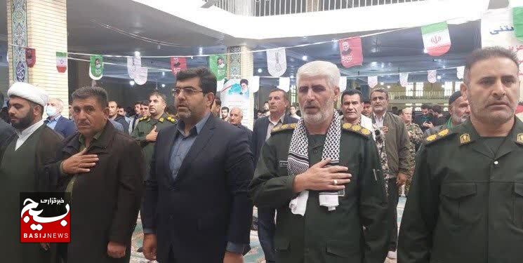 اجتماع بزرگ بسیجیان در دهدشت