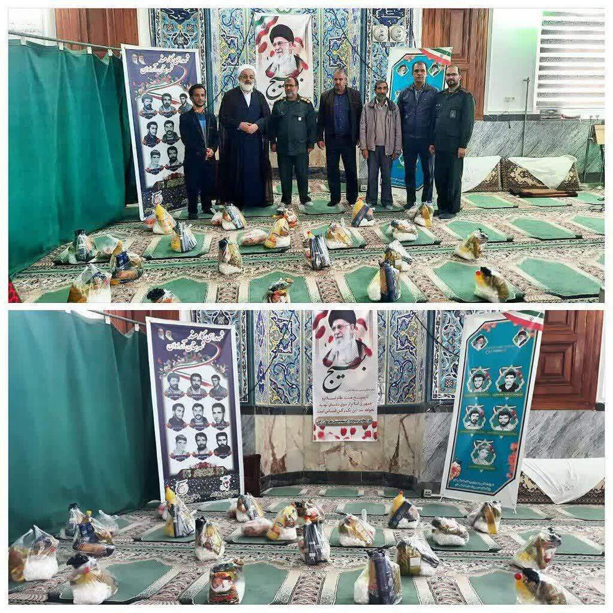 ۲۰ بسته معیشتی به ارزش ۱۰۰ میلیون ریال در روستای کندقلی خان آرادان توزیع شد