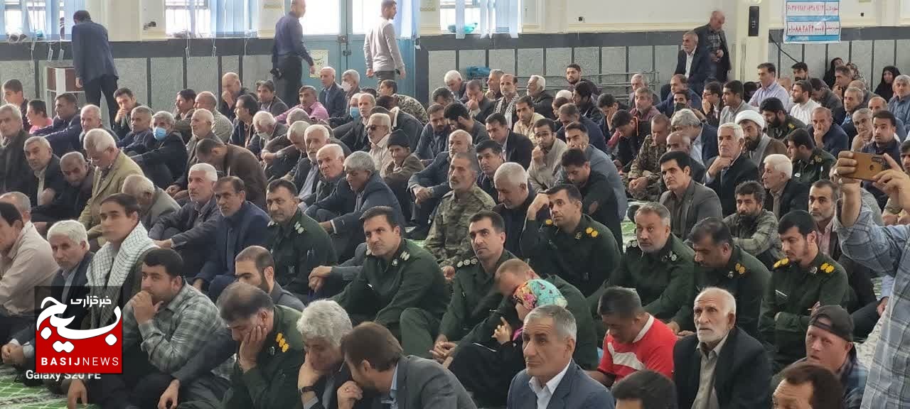اجتماع بزرگ بسیجیان در شهرستان چرام