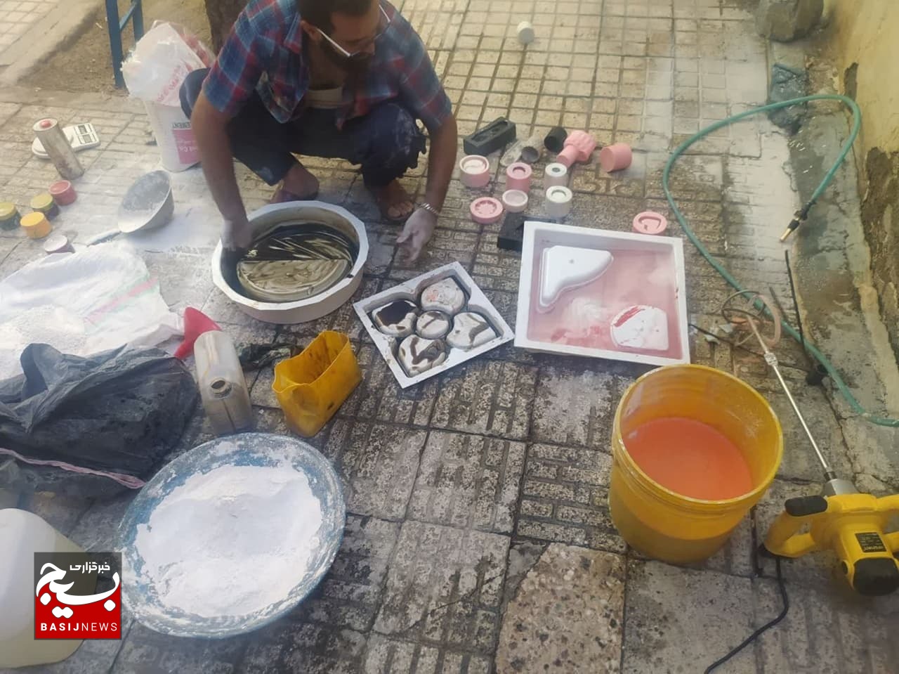 آغوش باز جهادگران فدائیان حضرت عباس زنجان و خدمت به روش امام جواد(ع) در کشور