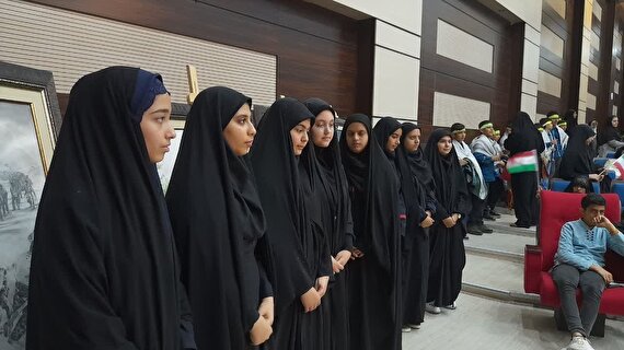 مسابقات سرود مقاومت در فرهنگسرا بعثت صفادشت