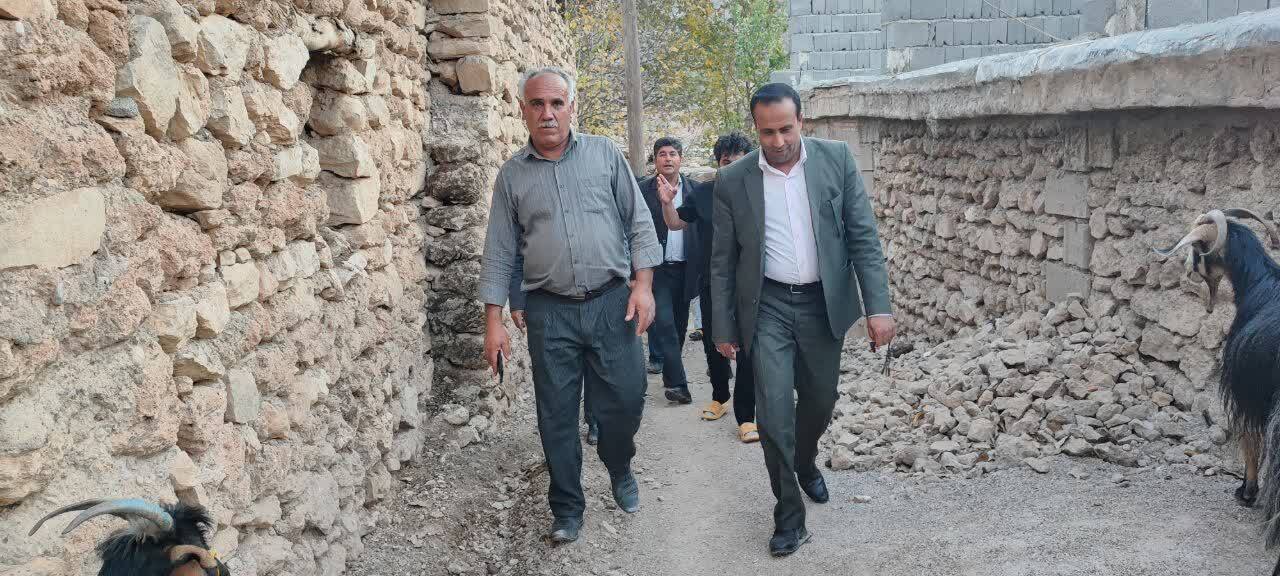 افتتاح شبکه گازرسانی به روستاهای منج و دشت بز در ایام دهه فجر