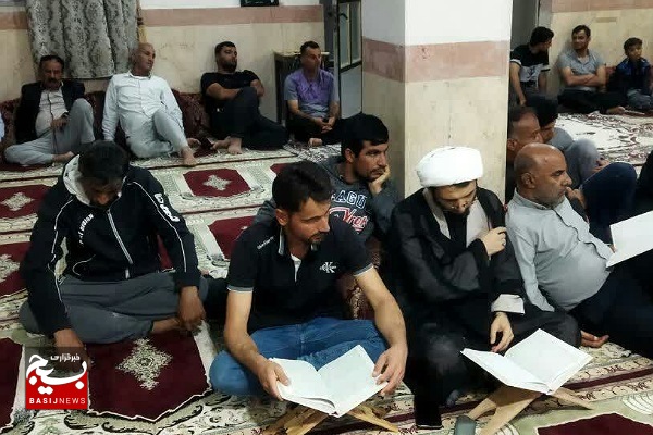 محفل انس با قرآن در جزیره شمالی بخش بندر ریگ گناوه برگزار شد