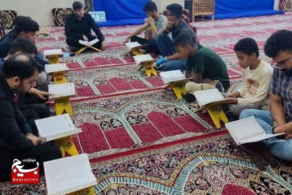 آغاز دوره آموزشی قرآن کریم طرح  نور مبین  در روستای مال قایدگناوه