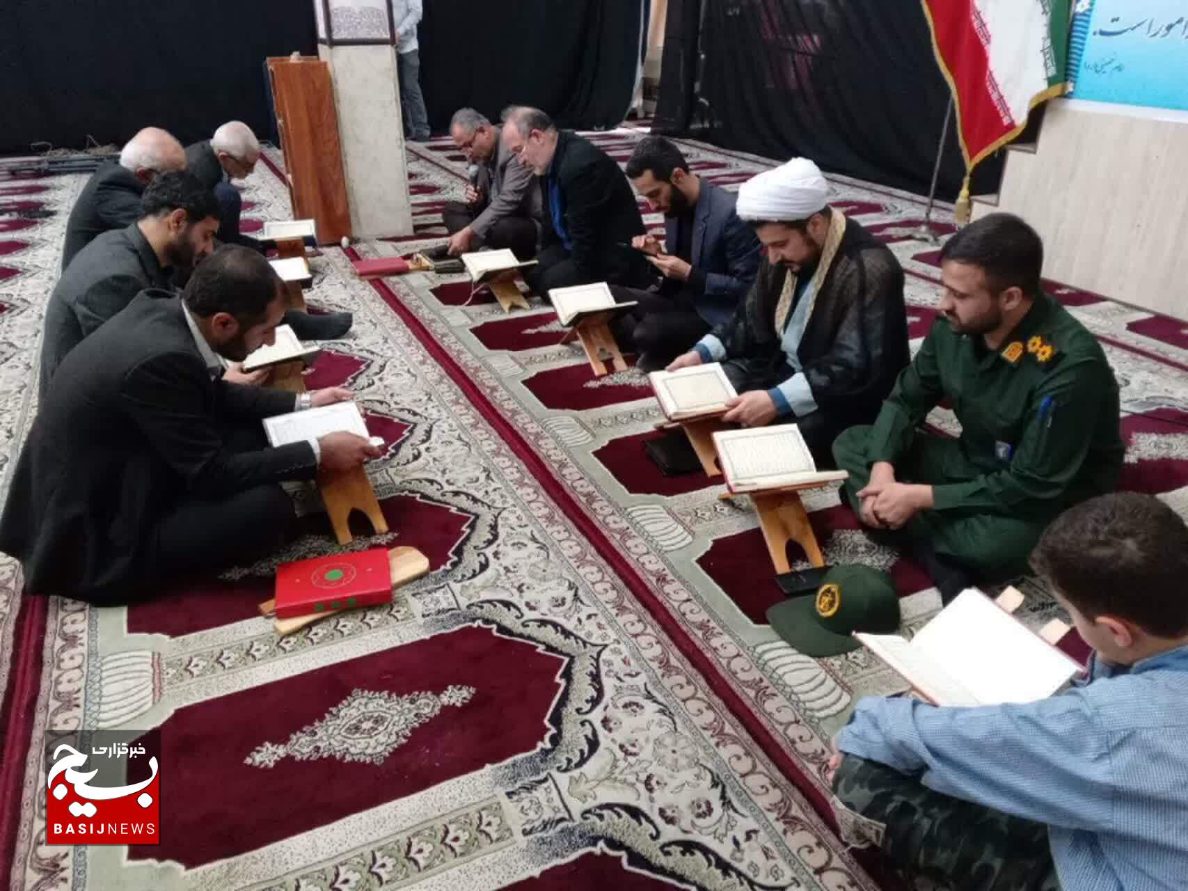 برگزاری محافل انس با قرآن کریم در شهرستان رودبار