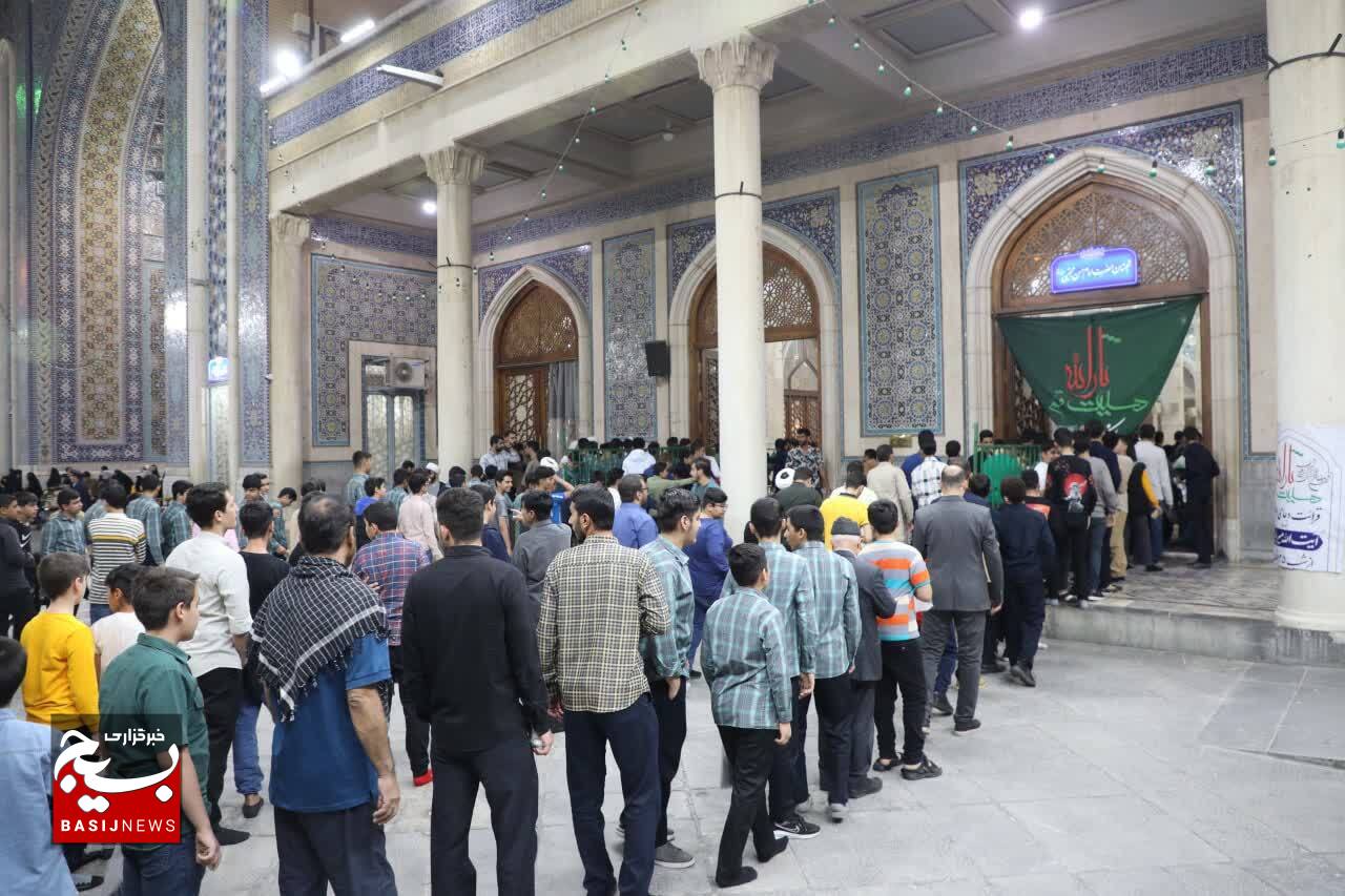 جشن پسران روزه اولی در حرم حضرت معصومه(س) برگزار شد + تصاویر