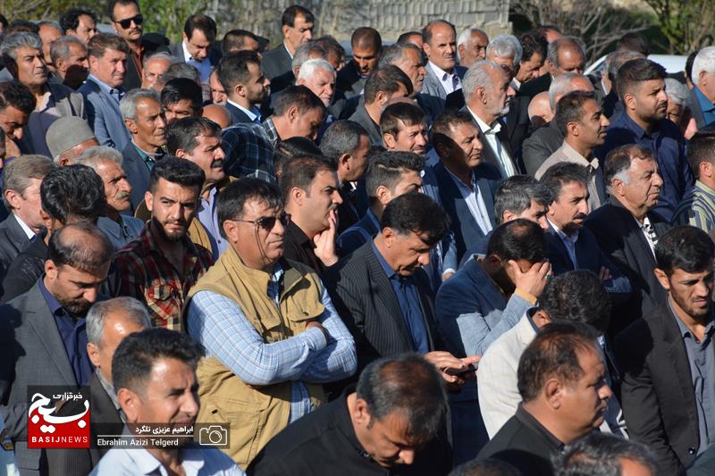 مراسم تشییع و خاکسپاری پدر شهیدان خرسندیان از یاسوج تا چیتاب + (تصاویر )