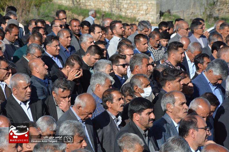مراسم تشییع و خاکسپاری پدر شهیدان خرسندیان از یاسوج تا چیتاب + (تصاویر )