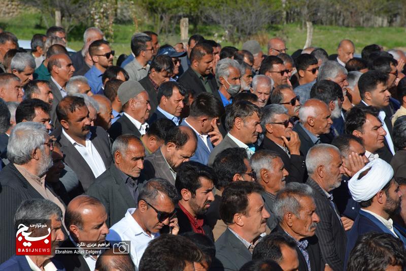 مراسم تشییع و خاکسپاری پدر شهیدان خرسندیان از یاسوج تا چیتاب + (تصاویر )