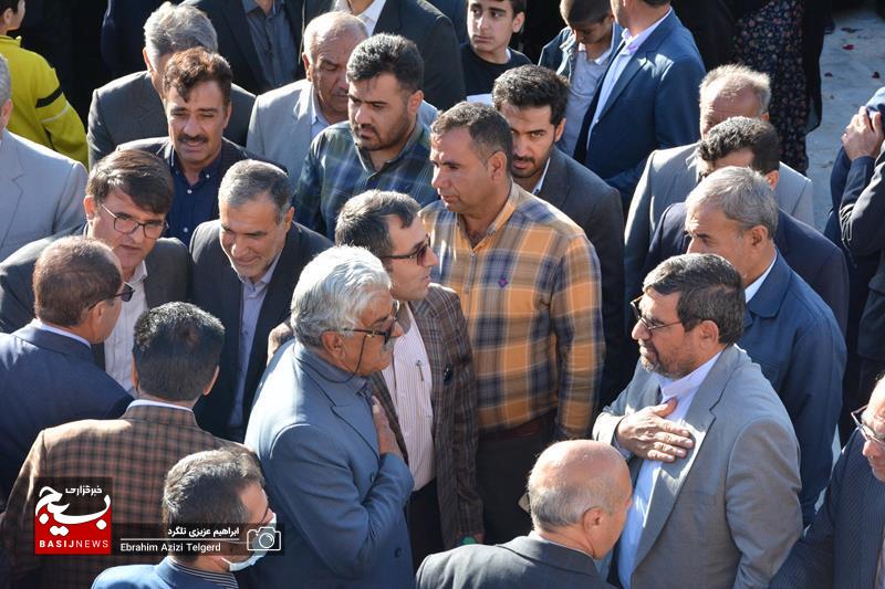 مراسم تشییع و خاکسپاری پدر شهیدان خرسندیان از یاسوج تا چیتاب + (تصاویر )