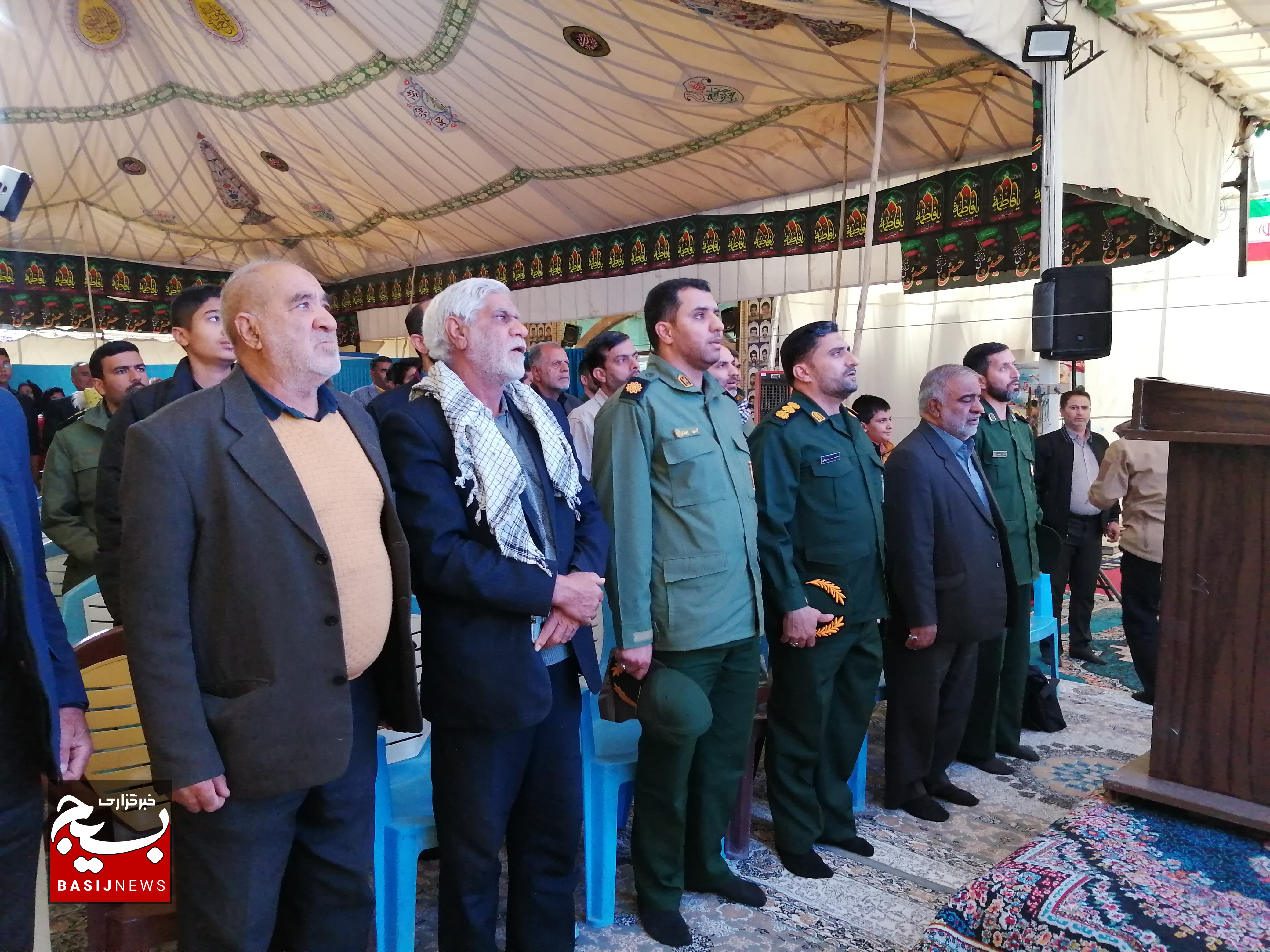 مراسم سومین سالگرد شهادت سردار سید محمد حجازی در کرمان برگزار شد