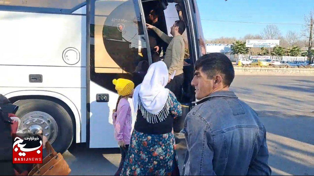 اعزام عشایر گیلانی به مشهد مقدس