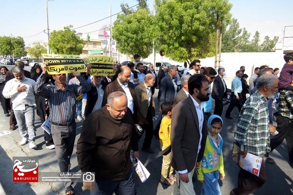 راهپیمایی جمعه نصر در بندر کنگان برگزار شد