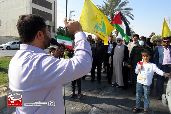 راهپیمایی جمعه نصر در بندر کنگان برگزار شد