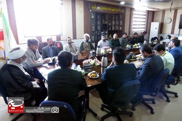 تقدیر از تلاش‌های سپاه شهرستان کنگان در روز پاسدار