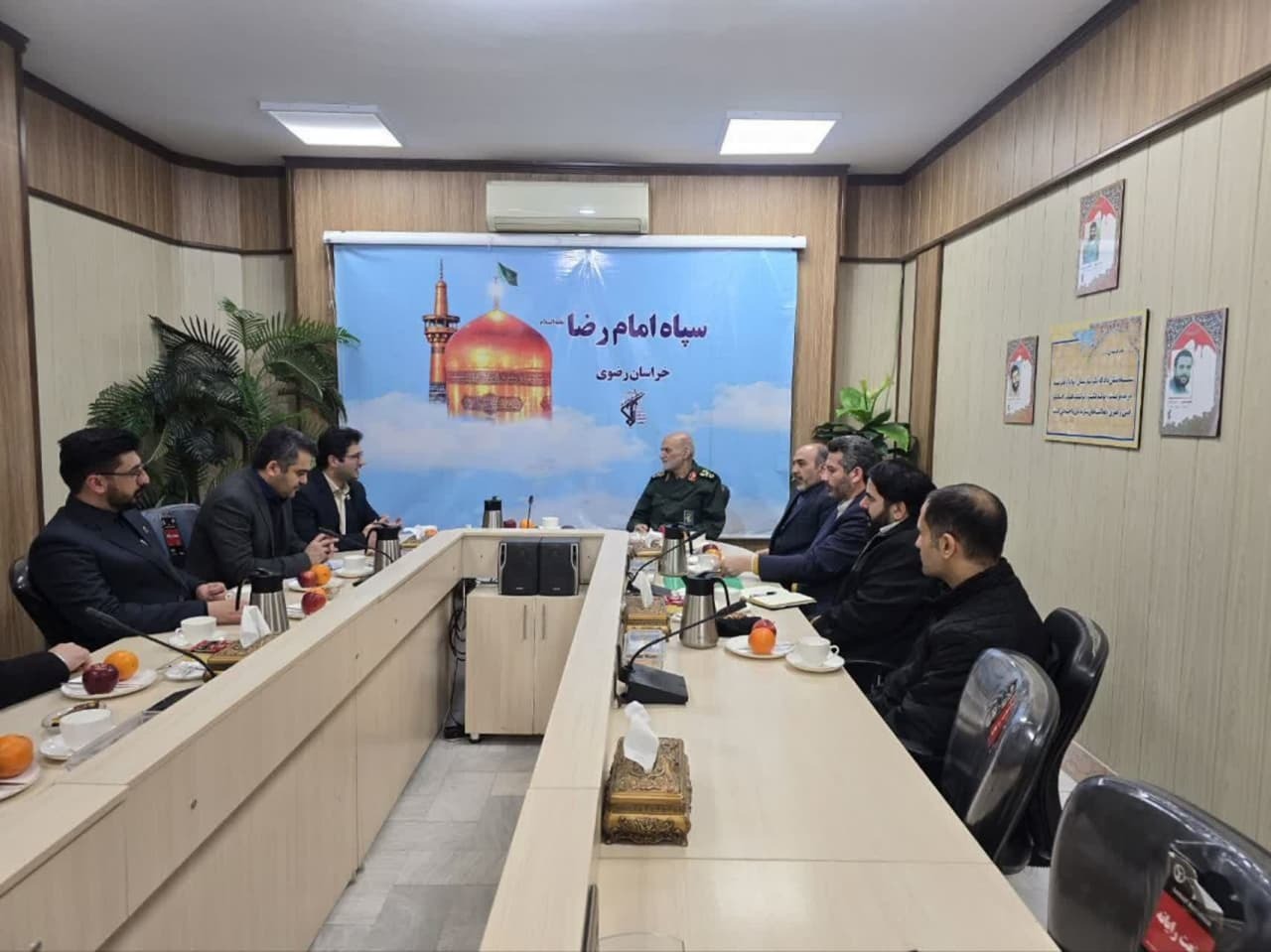 امضای تفاهمنامه همکاری میان پارک علم و فناوری خراسان رضوی و سپاه امام رضاعلیه السلام امضای تفاهمنامه همکاری میان پارک علم و فناوری خراسان رضوی و سپاه امام رضاعلیه السلام