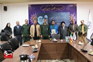 هم‌صدا با رسانه‌ها/ فرمانده و مسئول نمایندگی ولی فقیه در سپاه حضرت روح الله در دیدار با مدیران رسانه ها