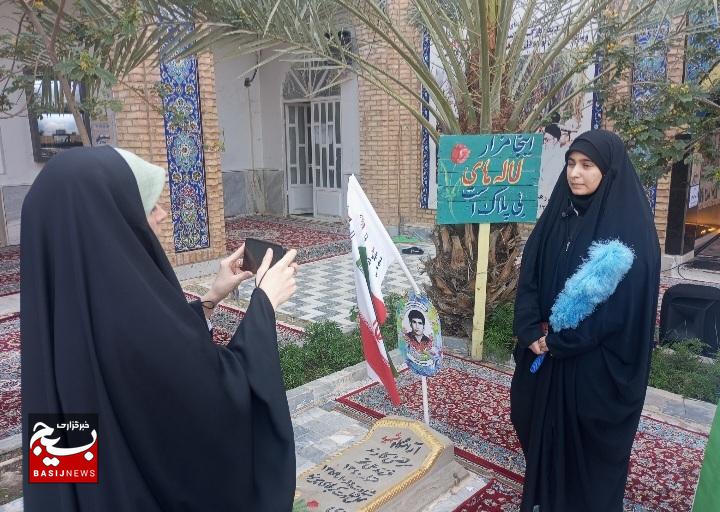 حضور کاروان رسانه‌ای شهید محمد عفیف در پادگان شهید حبیب اللهی اهواز و یادمان شهدای هویزه به منظور پوشش رسانه‌ای راهیان نور ۱۴۰۴ در روز اول اعزام به استان خوزستان