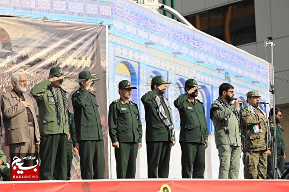 حضور گردان های بسیج وزارت نفت در رزمایش الی بیت المقدس