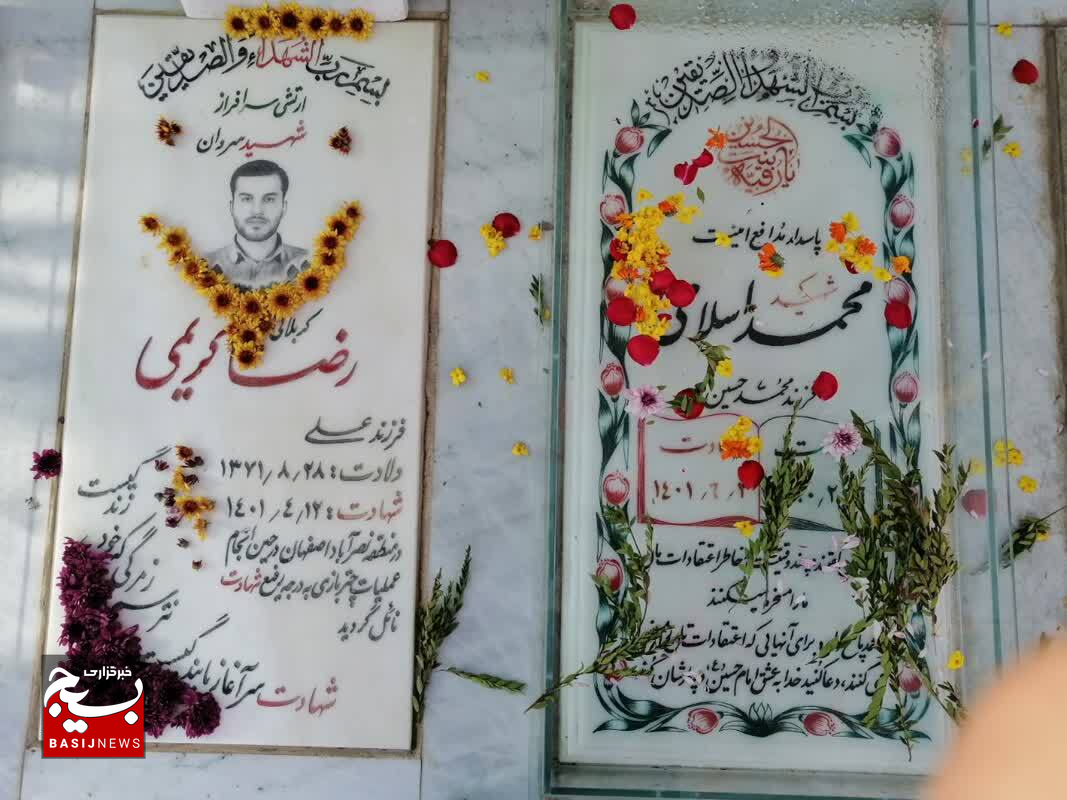 شهید یعنی همیشه جاوید، یعنی زنده/ گلزار شهدای دارالرحمه شیراز