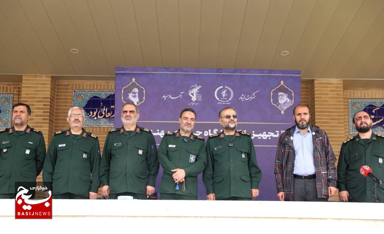 تجهیز ۴۸ قرارگاه جهادی سازمان بسیج سازندگی کشور با حضور رئیس سازمان بسیج مستضعفین