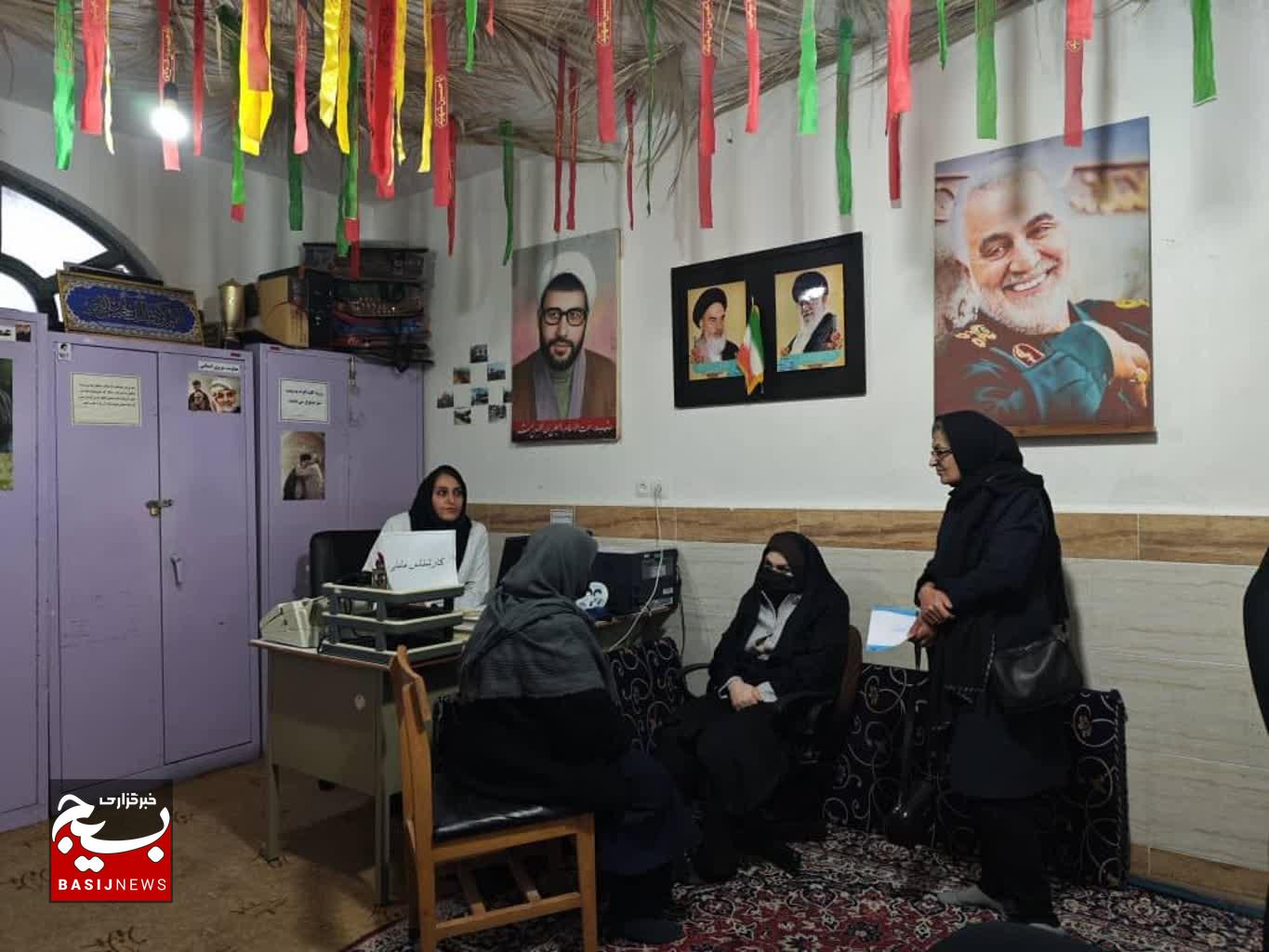اردوی جهادی پزشکی رایگان در مسجد حضرت قائم (عج) خرم‌آباد