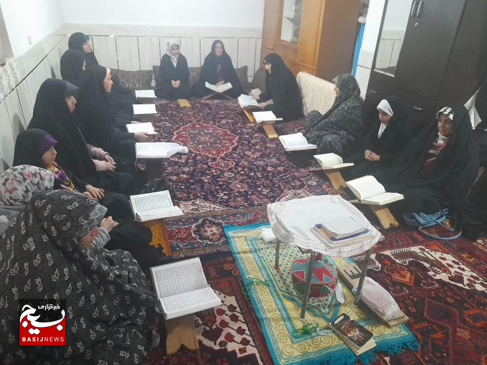 برگزاری محفل انس با قرآن در روستاهای میلمیلک، باده، رازان و چغلوند رود