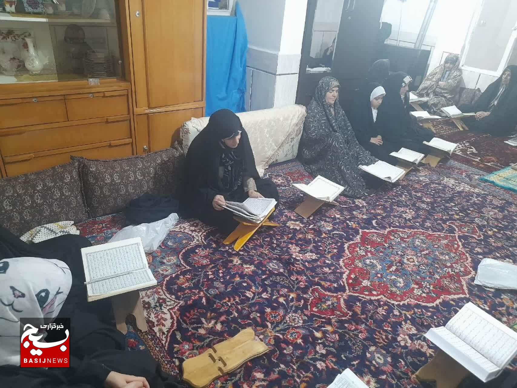 برگزاری محفل انس با قرآن در روستاهای میلمیلک، باده، رازان و چغلوند رود