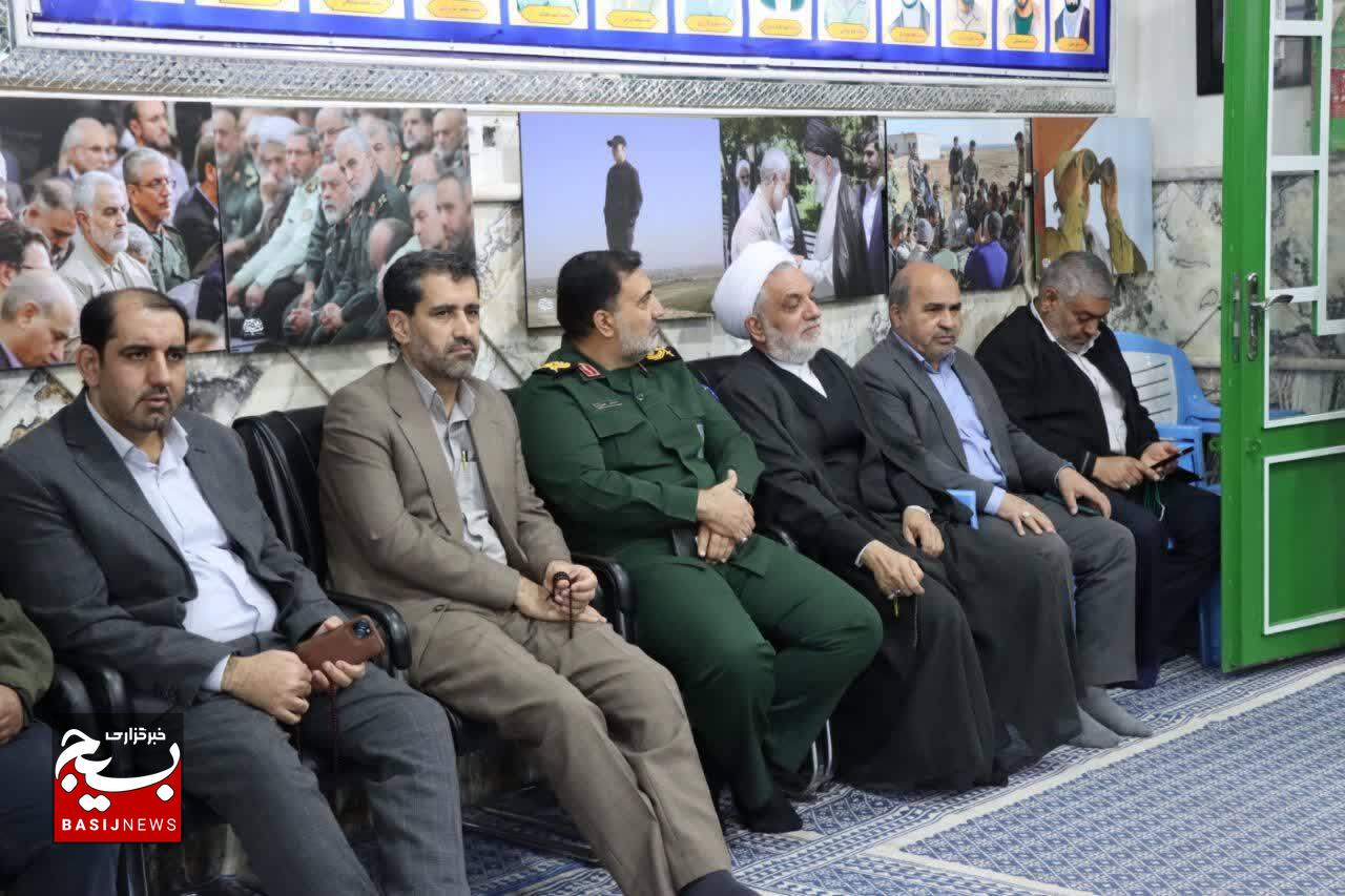 گردهمایی فرماندهان دفاع مقدس در بیت‌الزهرای کرمان
