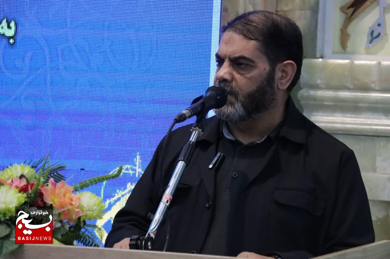 گردهمایی فرماندهان دفاع مقدس در بیت‌الزهرای کرمان