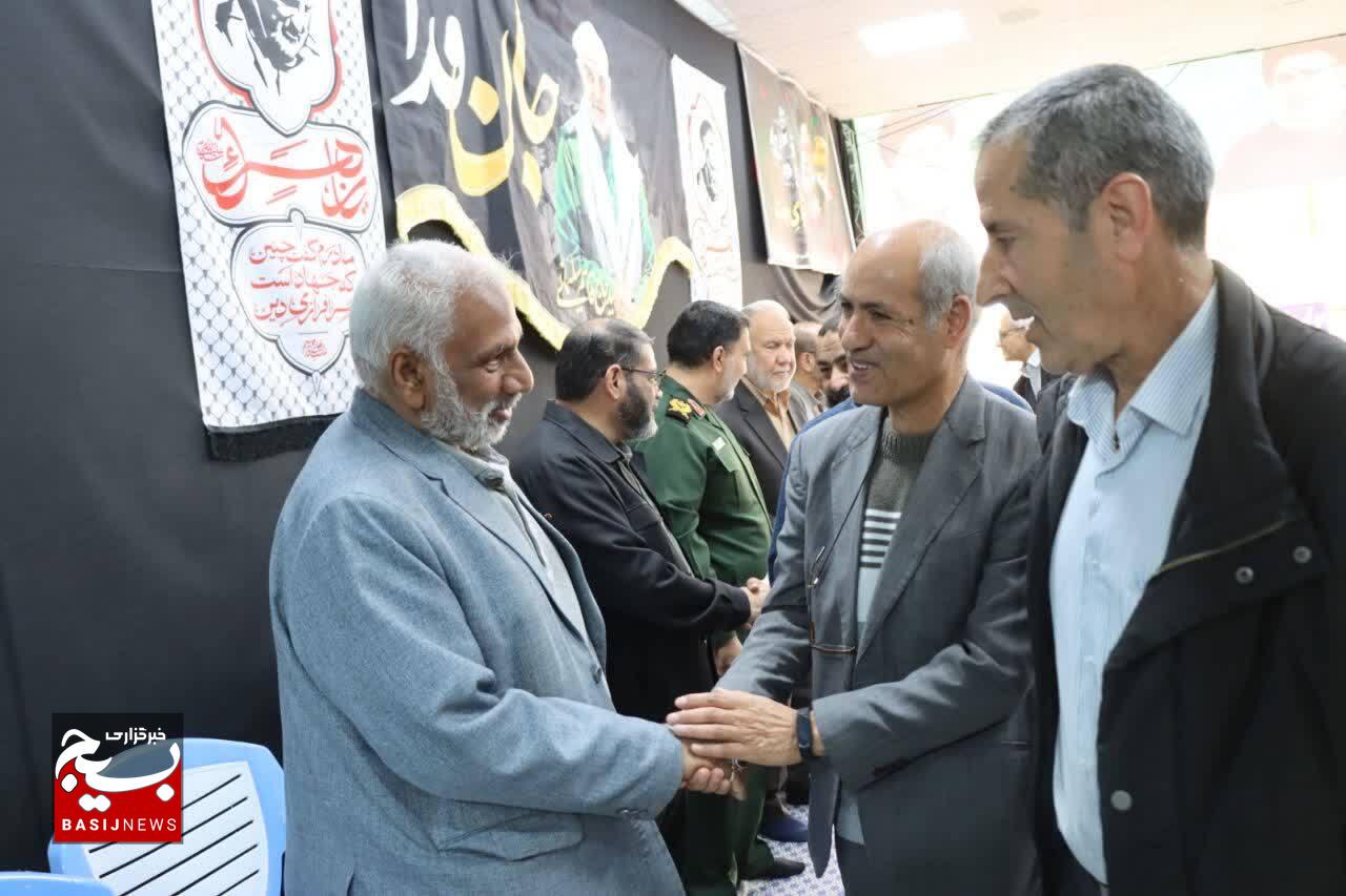 گردهمایی فرماندهان دفاع مقدس در بیت‌الزهرای کرمان