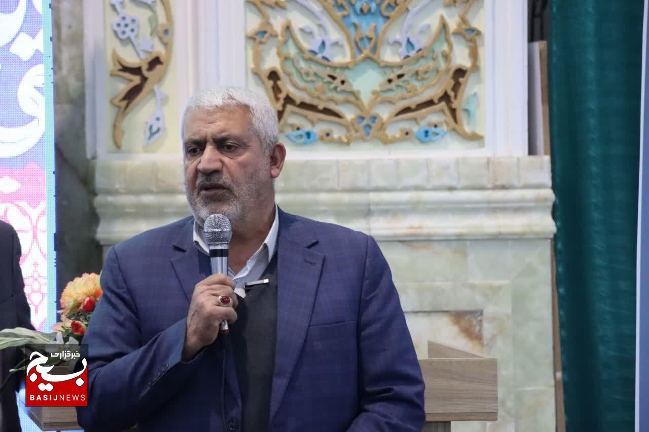 گردهمایی فرماندهان دفاع مقدس در بیت‌الزهرای کرمان
