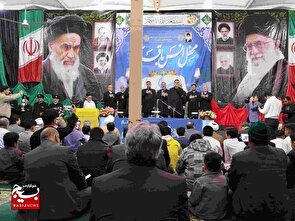طنین دلنشین و ملکوتی کلام نور در محفل انس با قرآن  در مسجد جامع فریمان+تصاویر