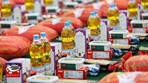 توزیع ۲۰۰۰ بسته معیشتی و خدمت رسانی گروه های جهادی در چناران