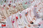 برگزاری جشن تکلیف دانش آموزان دختر شهر خمین